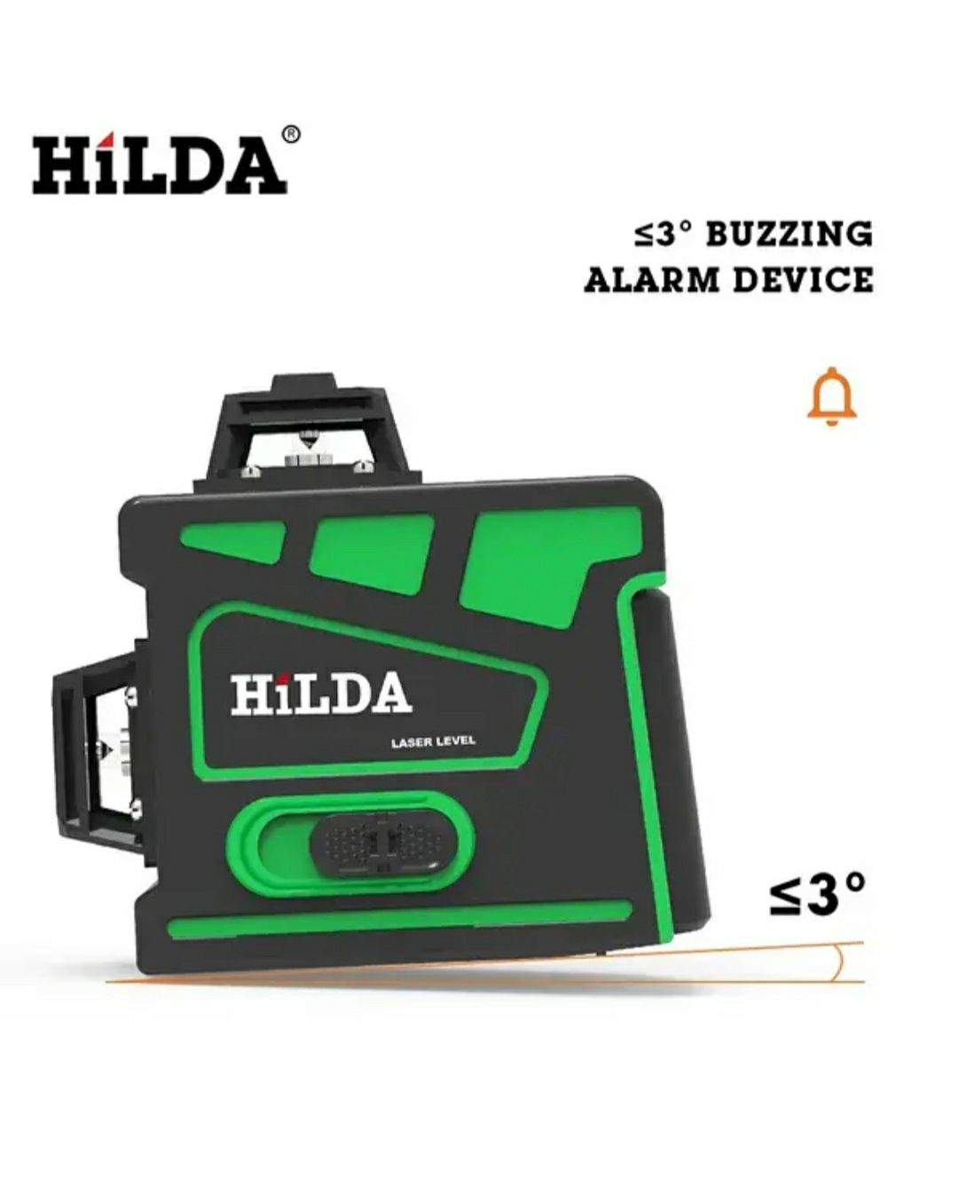 Лазерний рівень 3D Hilda HILDA лазерний уровень нівелір 4D