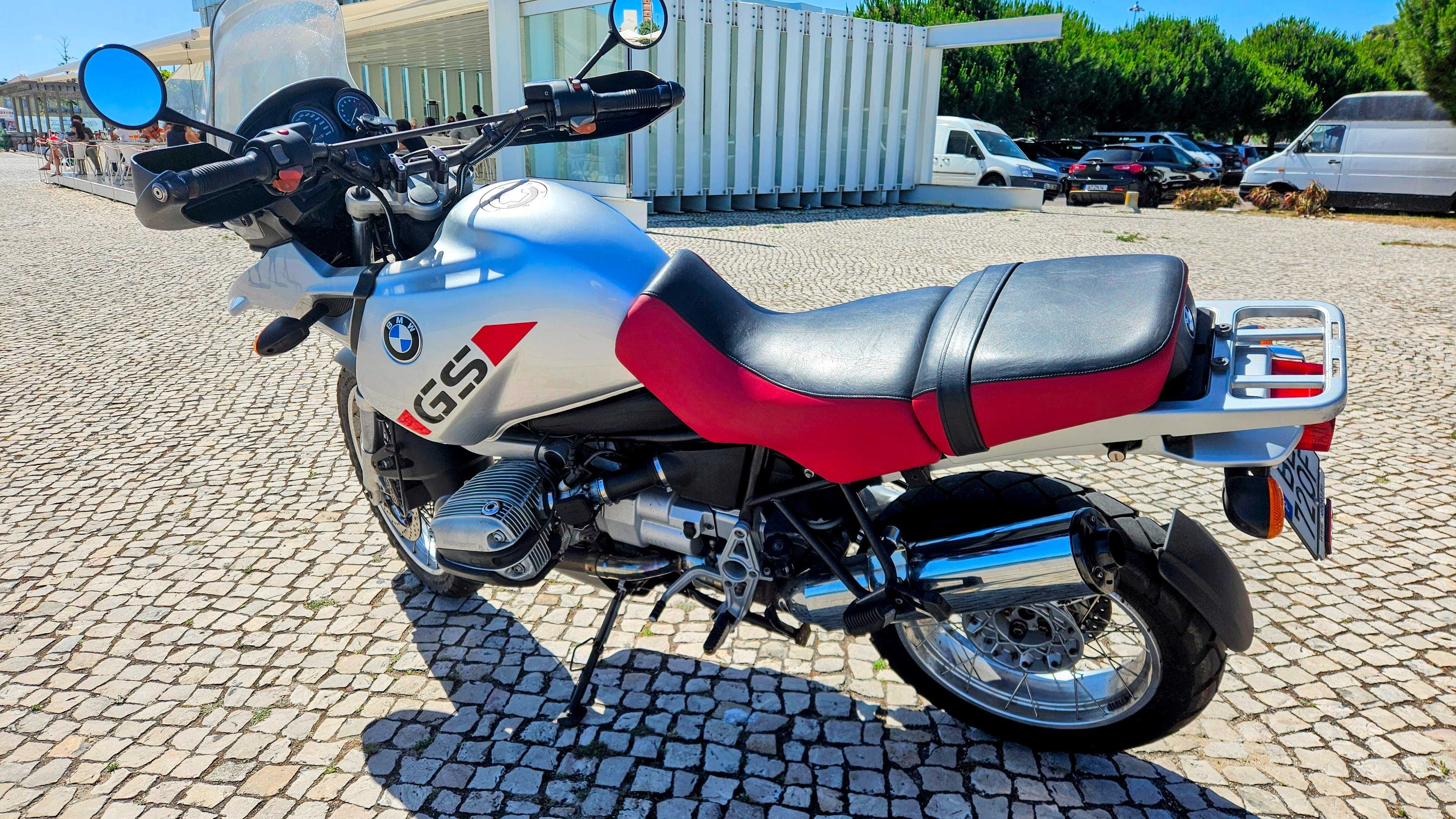 Mota BMW R 1150 GS + revisão + topcase + crashbars