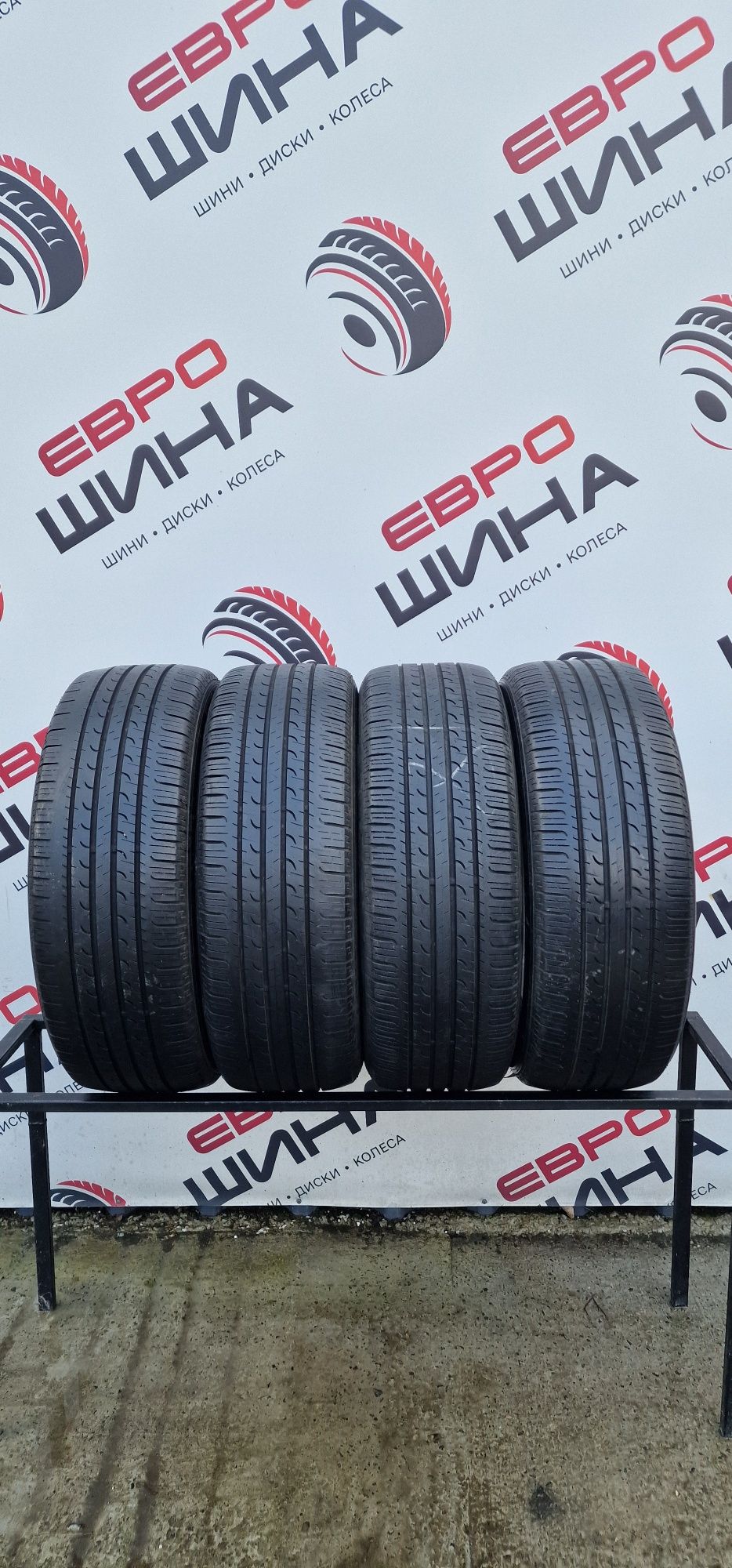 Літо 225/55/R19 6.3 мм 4шт Goodyear Efficient Grip Колеса Резина Склад