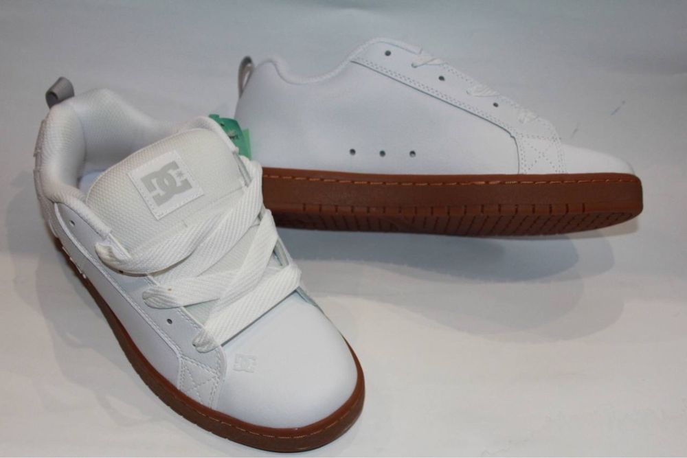 Кросівки DC shoes 42 ус. 27 Court Graffik білі gum