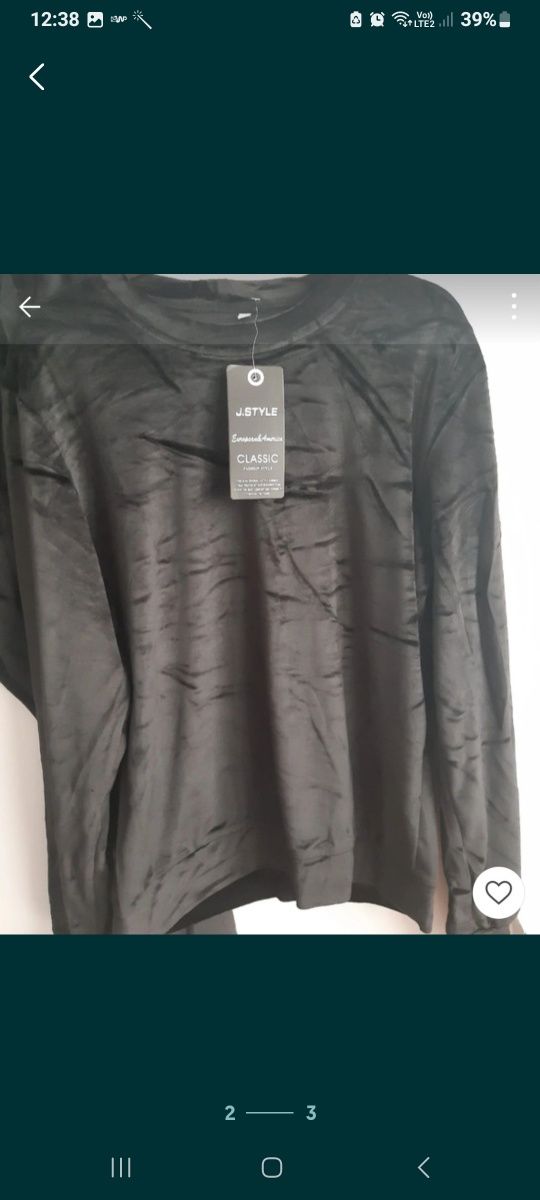 Dres welurowy r 40