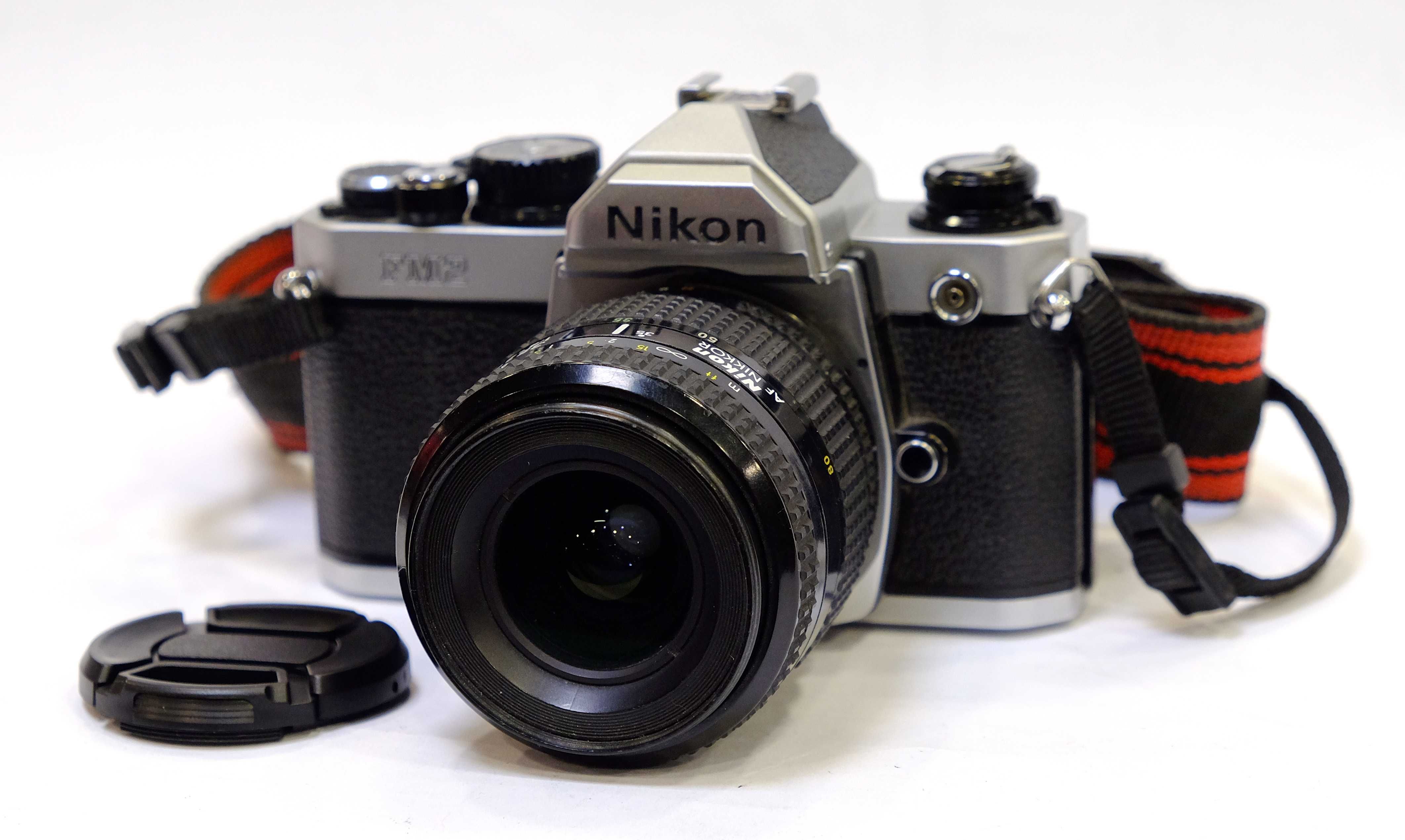 Aparat analogowy Nikon FM2N + 35-80 F/4-4.6 D. Gwarancja!