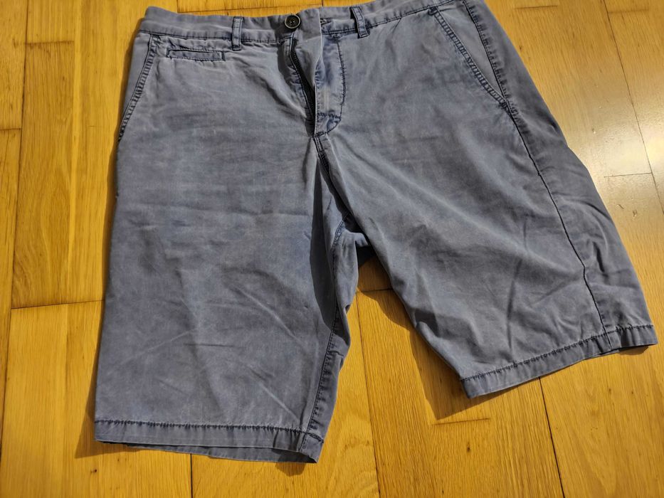Calções Celio - Estilo: Chino, Azuis - Tamanho: 44