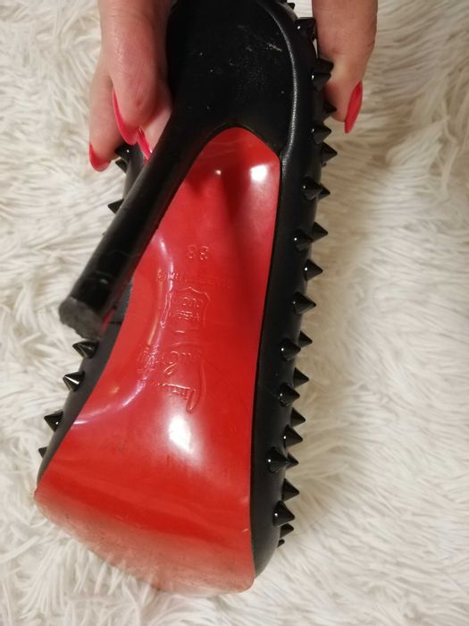 szpilki CHRISTIAN LOUBOUTIN 38 CHRISTIAN Louboutin 38 Pigalle Spikes
