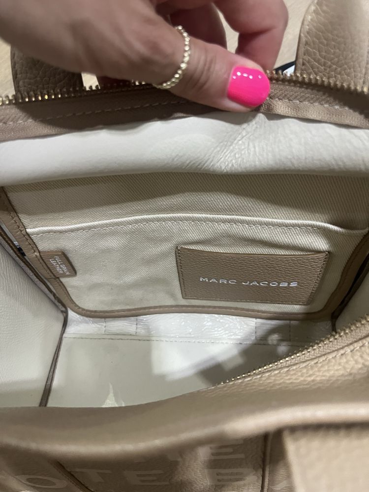 Marc Jacobs Tote bag carmel rozmiar sredni