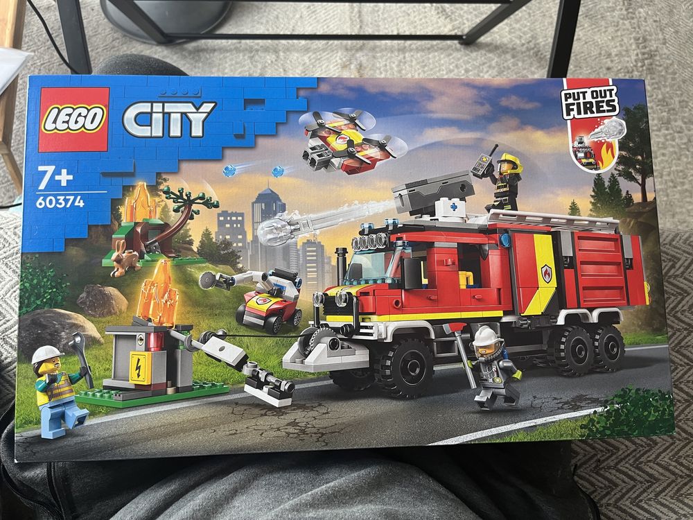 Nowy zestaw lego City 60374 Straż Pożarna