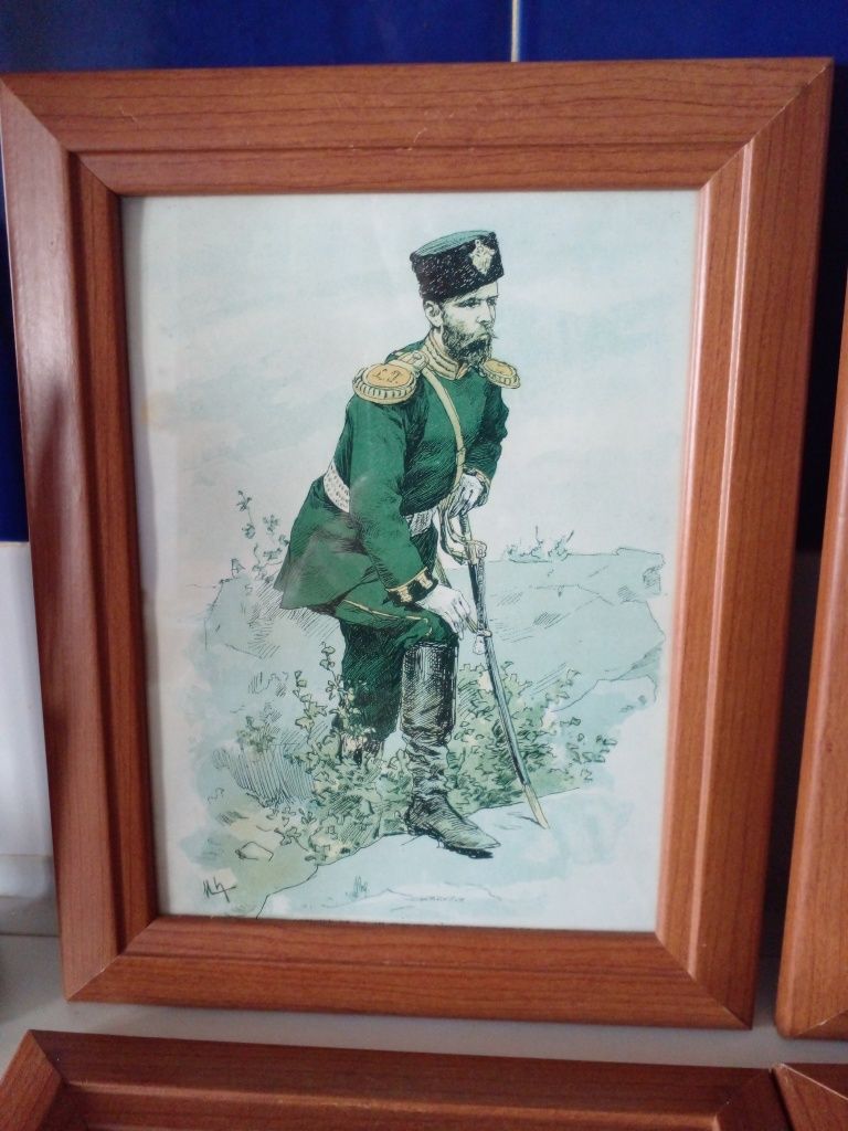 5 Molduras com vidro (Só 20Eur)