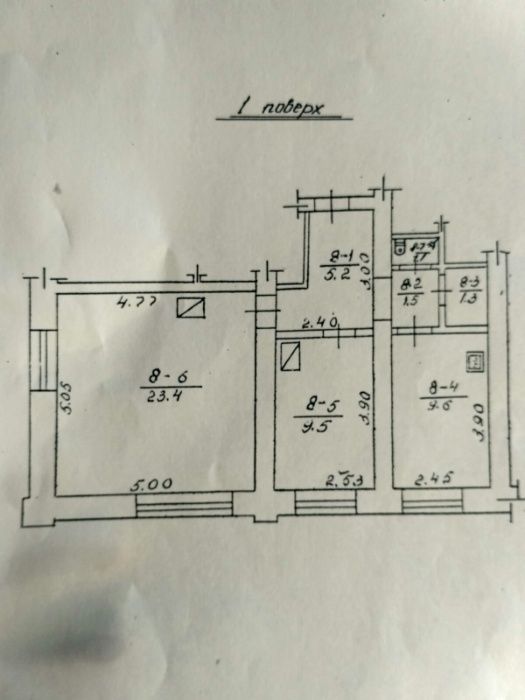 Продається в центрі міста квартира можливо під магазин