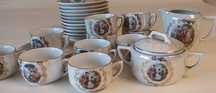 serviço de café em porcelana alemã