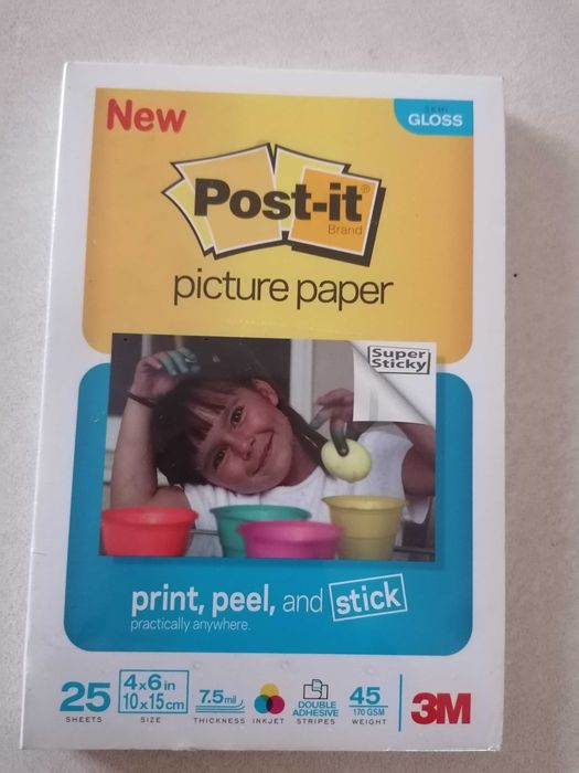 Papel fotografia post-it