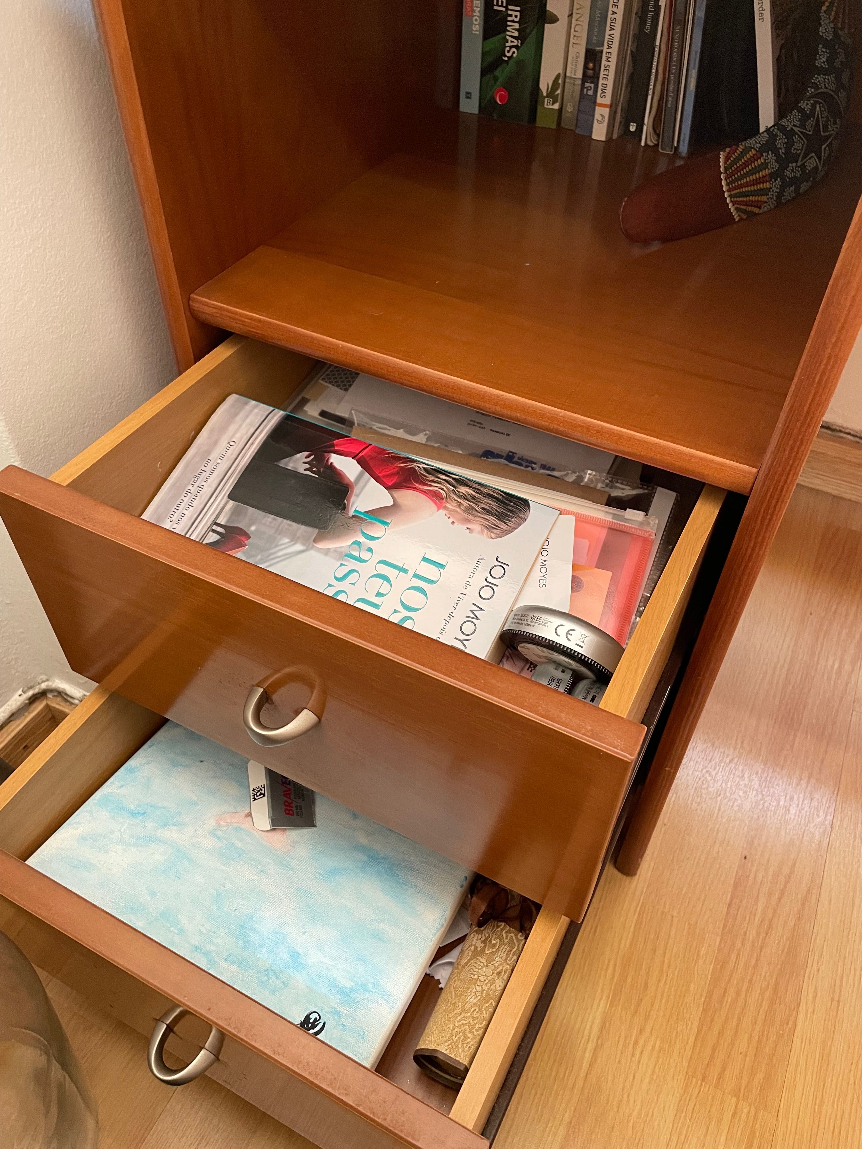 Conjunto mobília de quarto em cerejeira
