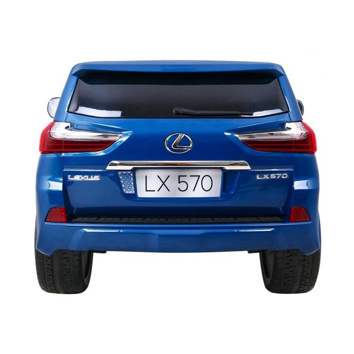 Lexus LX570 Lakierowane Autko dla 2 dzieci Niebieski SUV + Pilot