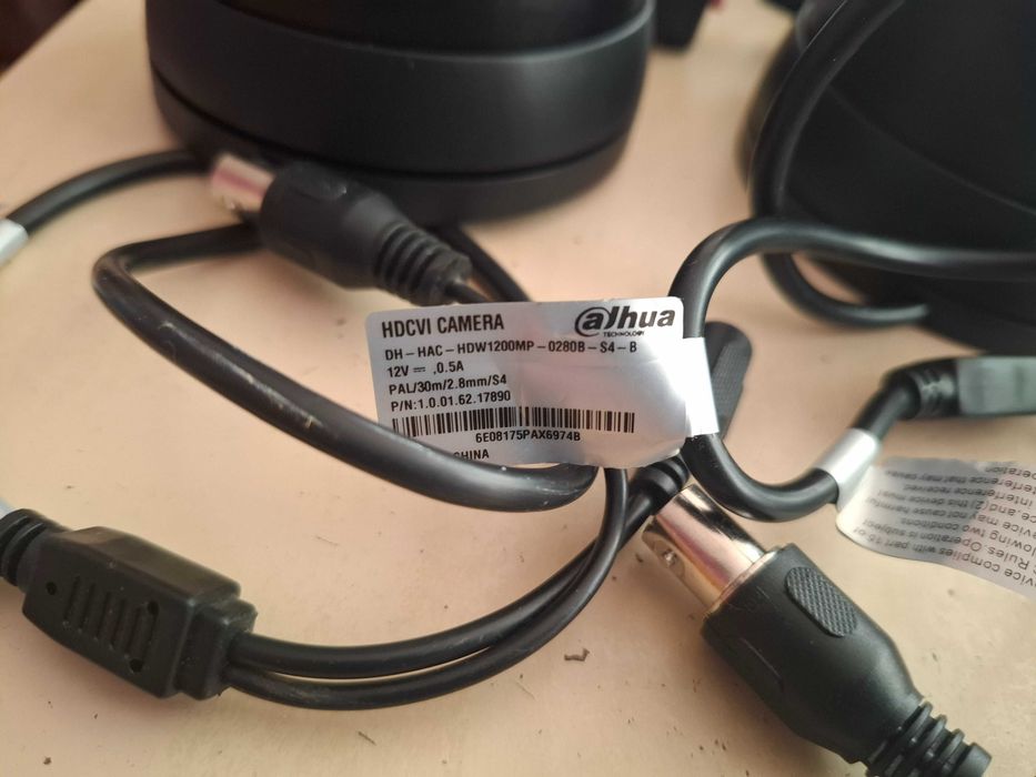 Kamera HD-CVI DAHUA 4szt.