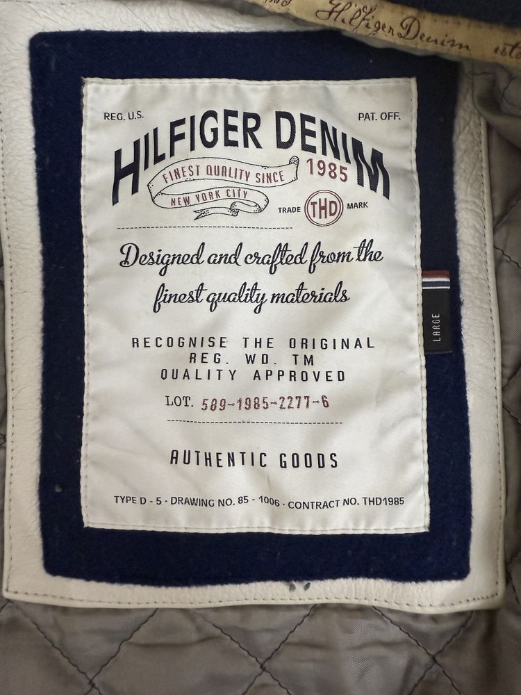 Tommy hilfiger denim зимній бомбер