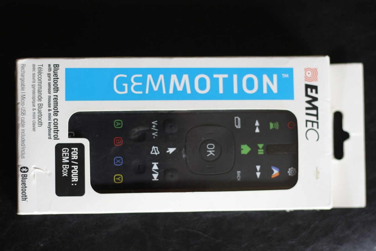 Comando Bluetooth Emtec Gemmotion para Gem Box novo