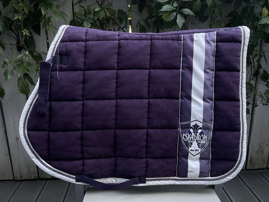 czaprak Eskadron Czaprak Square Cotton Plum Fioletowy