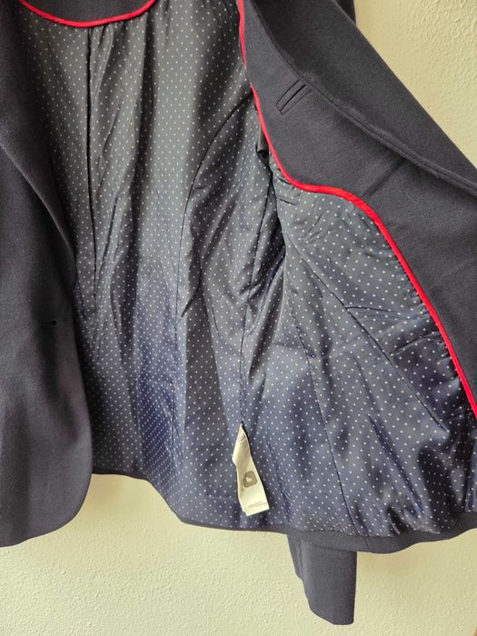 Blazer azul escuro da Mo, tamanho S