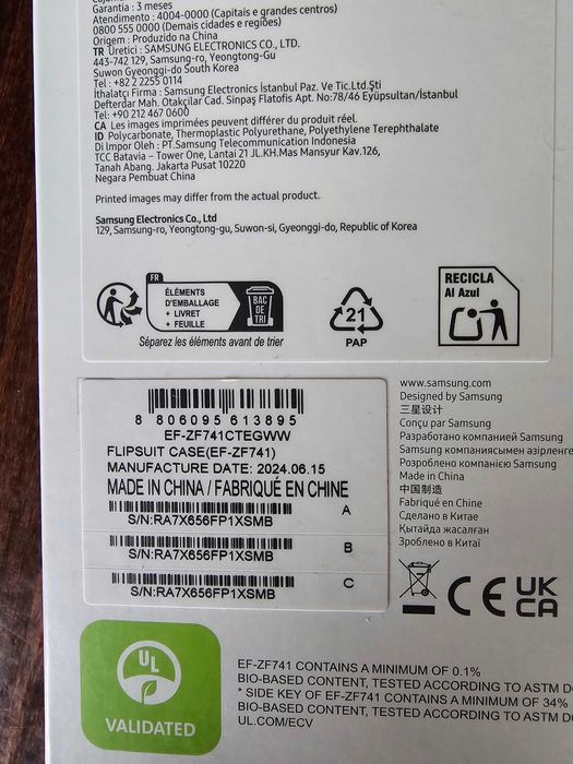 Etui SAMSUNG FlipSuit Case do Galaxy Z Flip 6 Przezroczysty