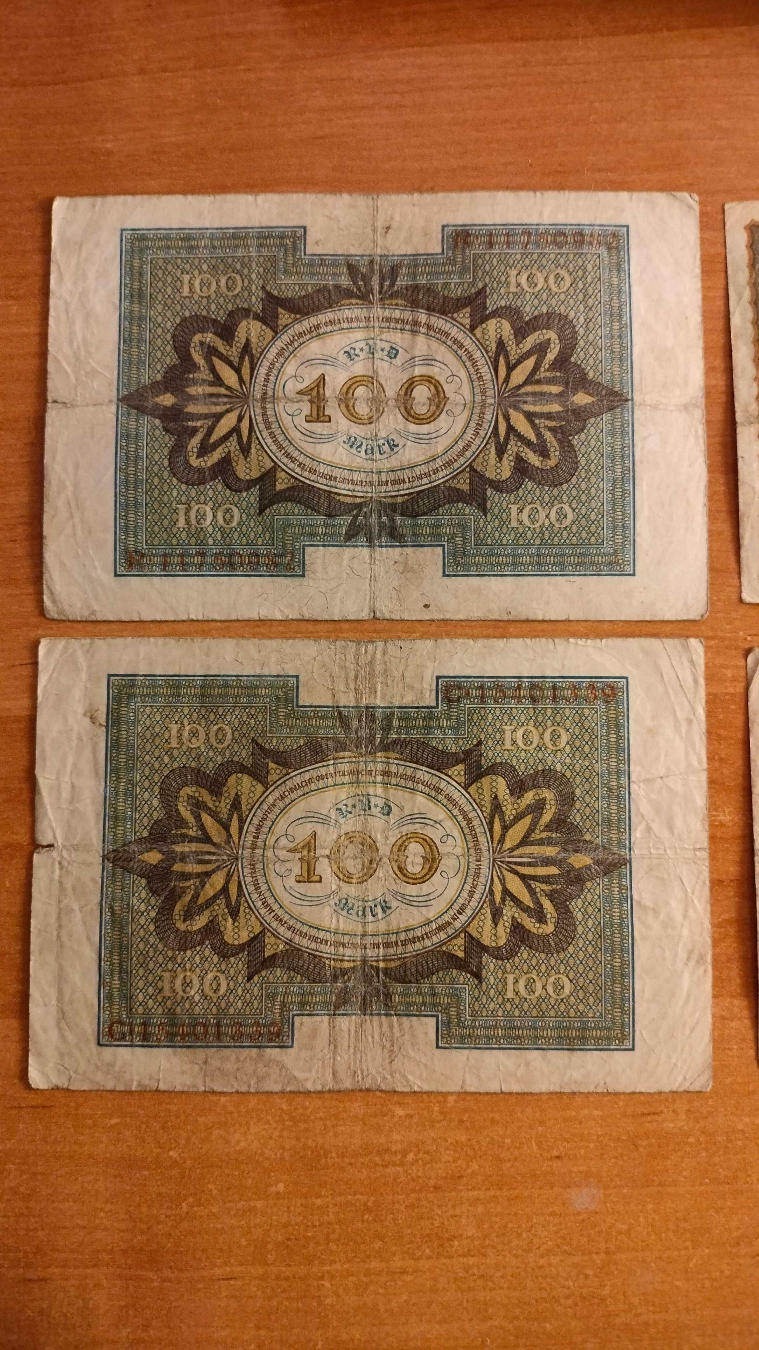 Stare banknoty  zestaw