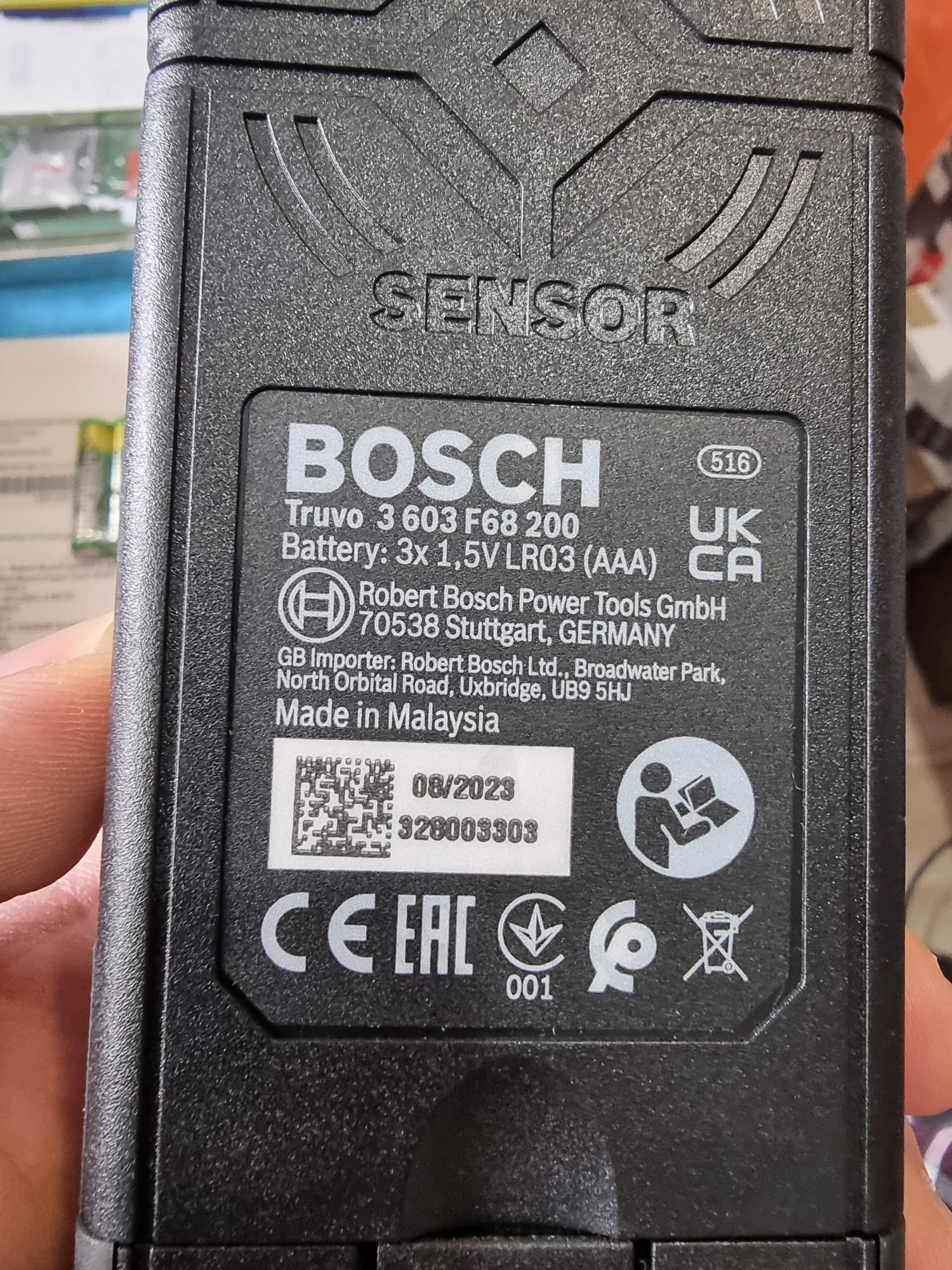 Detektor, wykrywacz metali, kabli,rur Bosch Truvo
