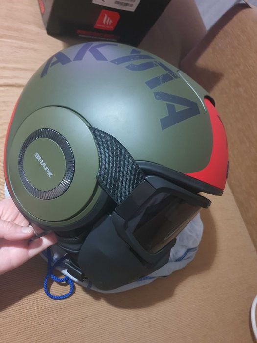 Capacete Shark Raw Soyouz tamanho L