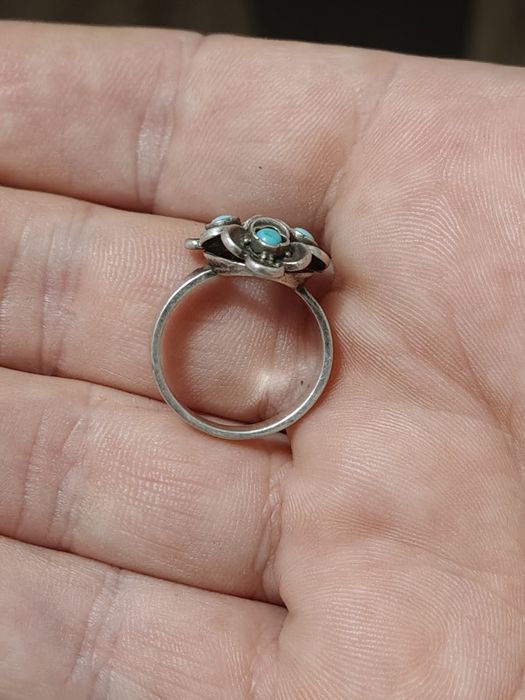 Pierścionek Warmet niezapominajki