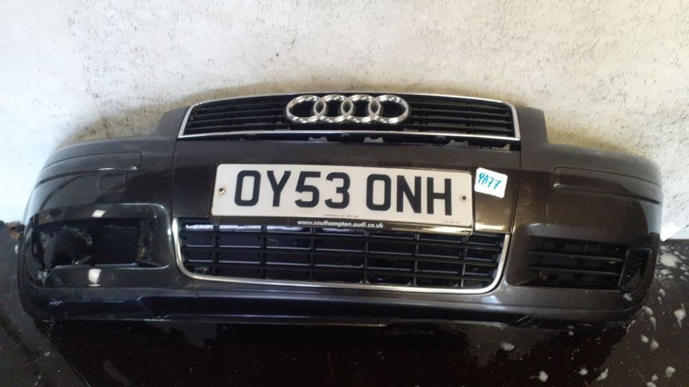 ^ ZDERZAK PRZÓD PRZEDNI AUDI A3 8P LZ7L SZARY GRAFIT