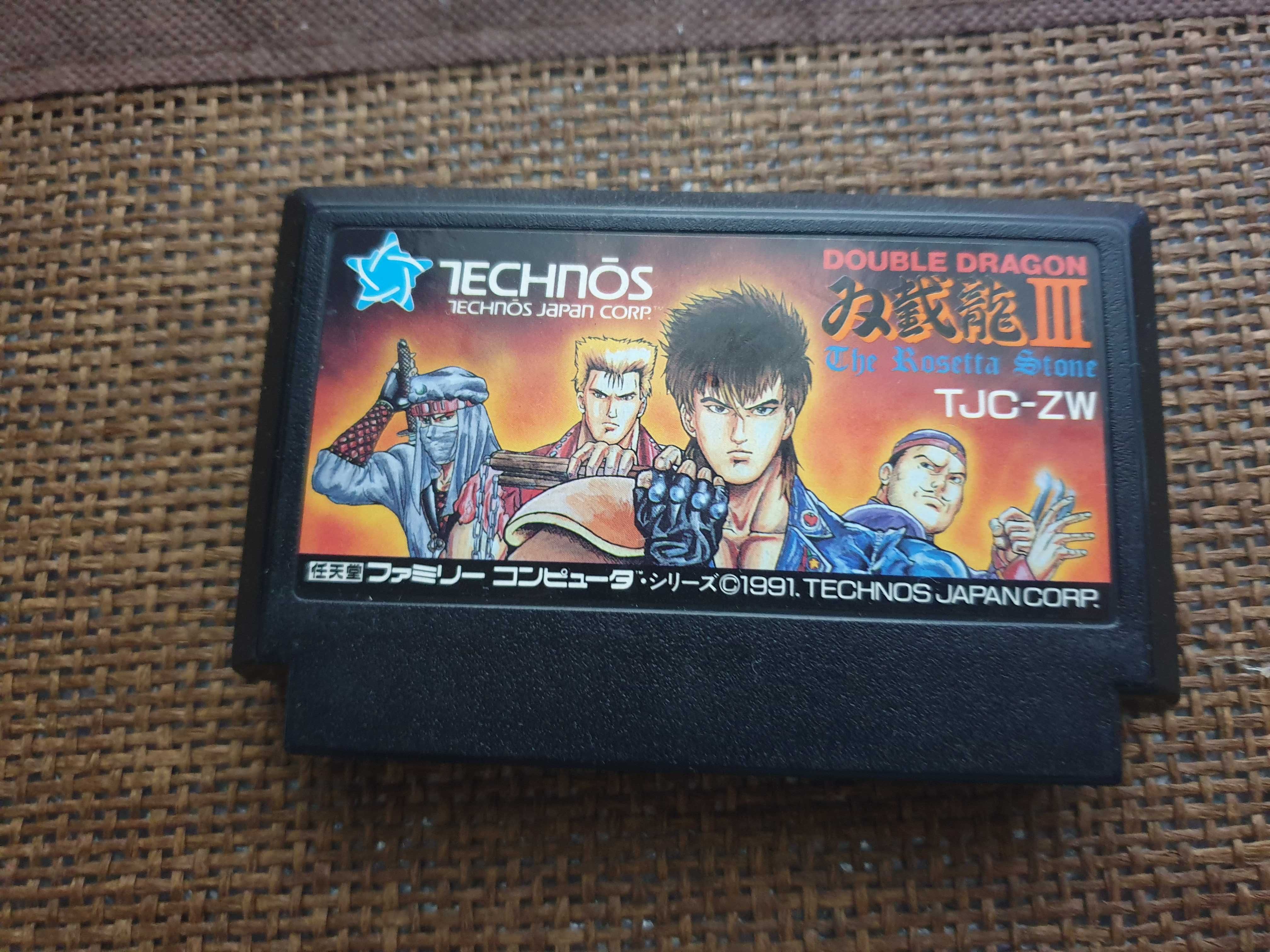 Картридж Double Dragon 3 оригінал Famicom