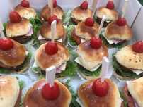 Mini Hambúrguer/Mini Hot Dog/ Mini Pizza /Mini Empada ,