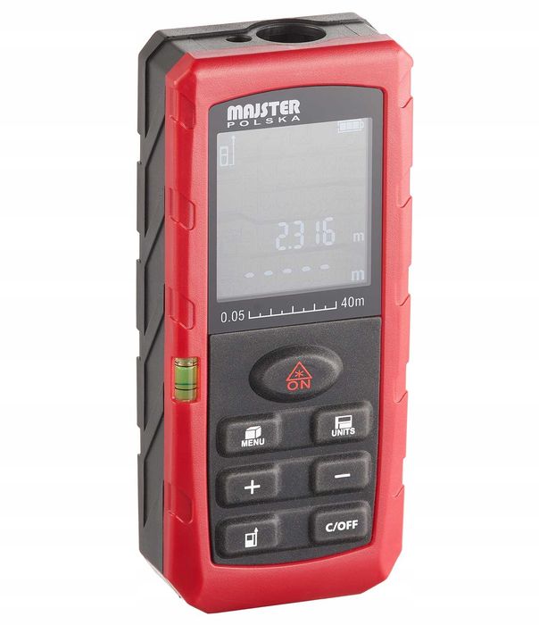 Dalmierz laserowy miernik odległości cyfrowy 40m MP-0040 Polska Marka