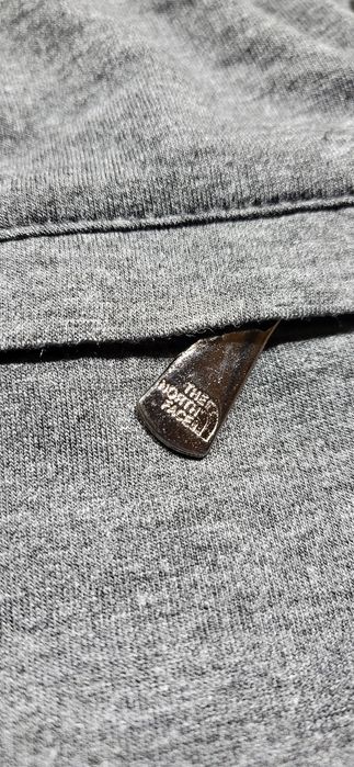 Szare melanż spodnie męskie dresowe bawełna premium XXL