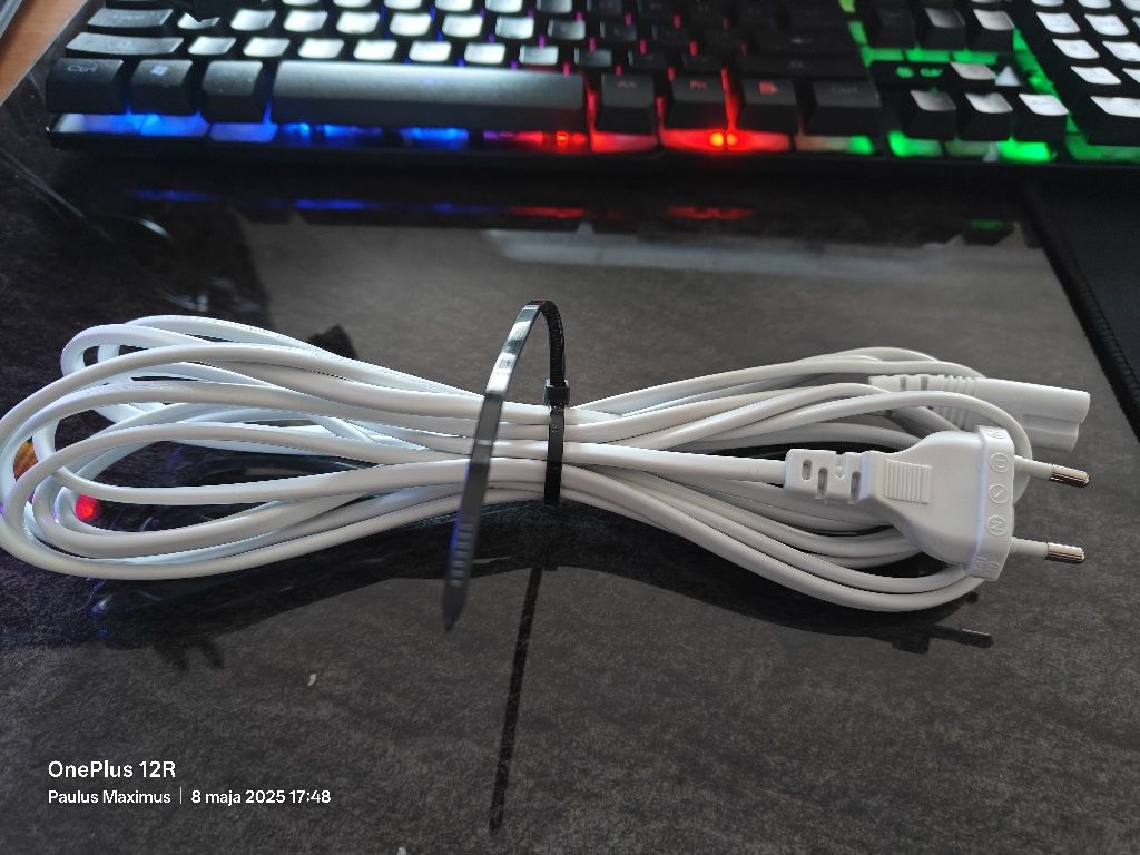 Kabel zasilania ósemka 4m