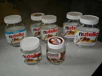 Стеклянные банки из под nutella