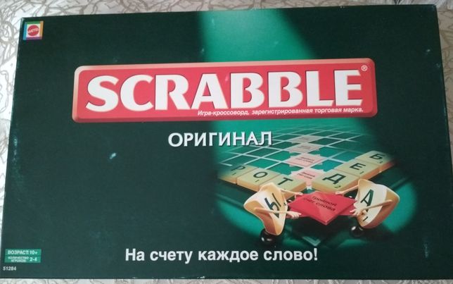 Настільна  гра  Scrabble оригінал