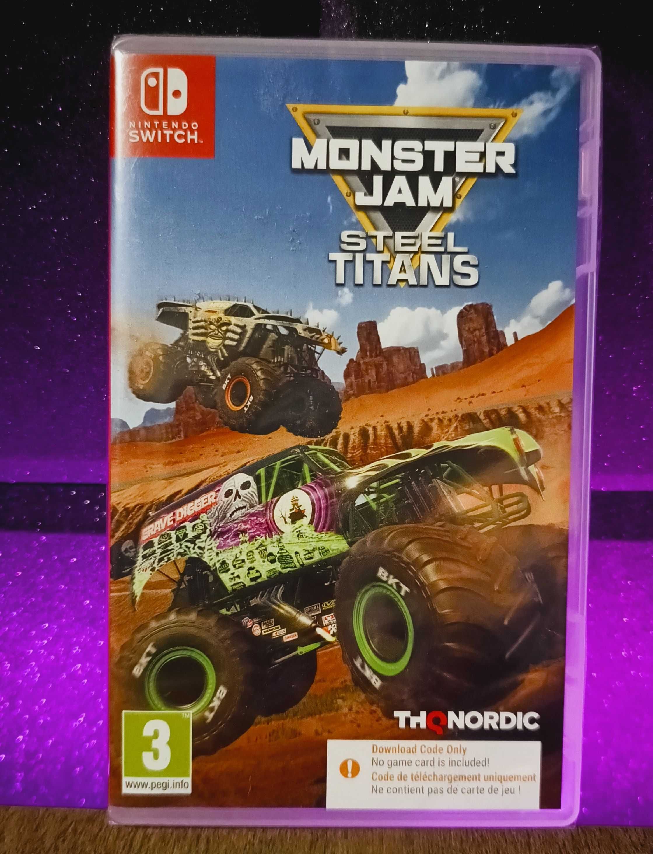 Monster Jam: Steel Titans Nintendo Switch - monster trucki
