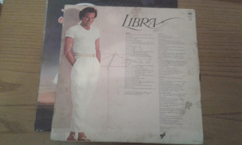 LP Julio Iglesias Libra Vinil