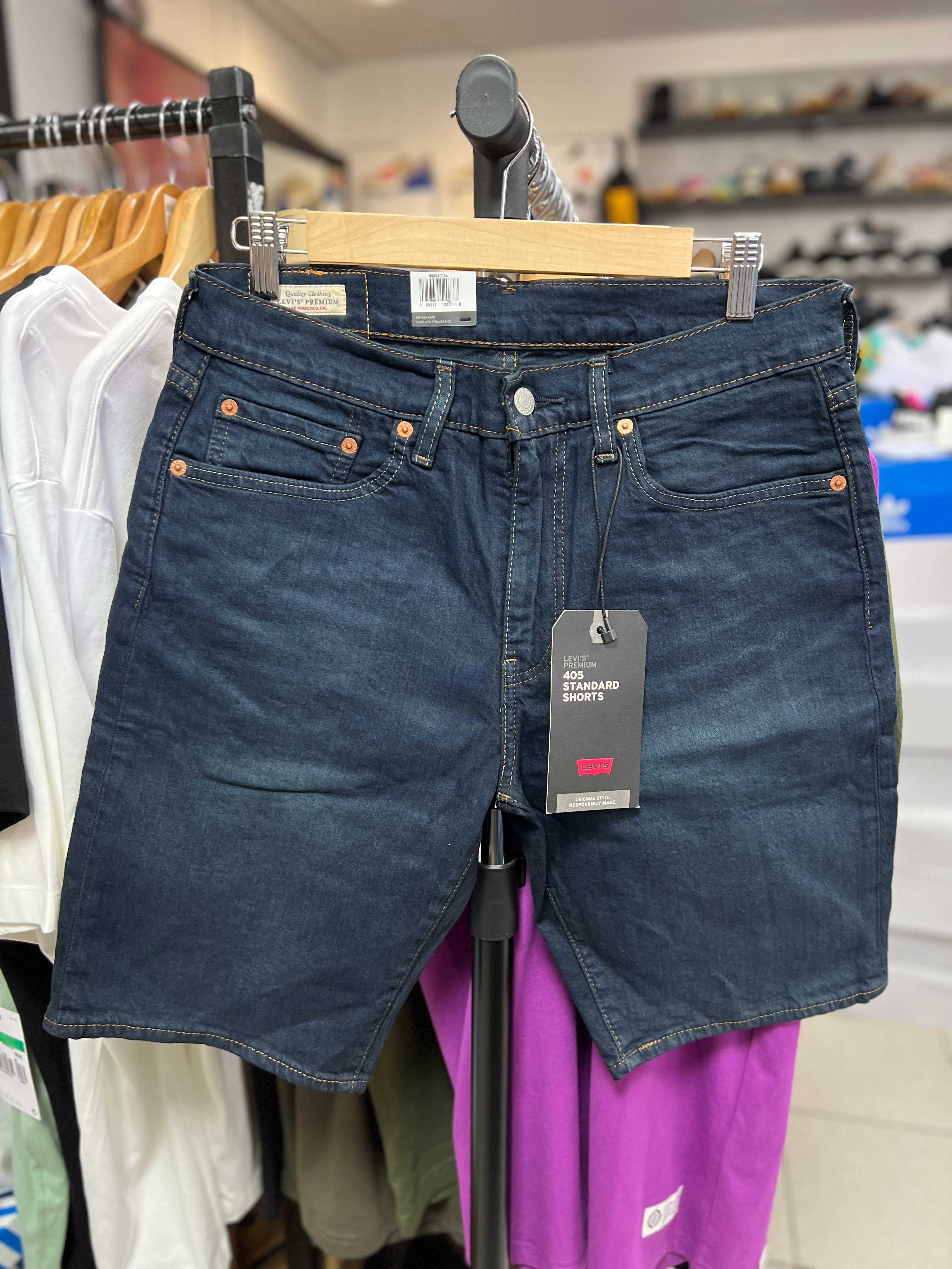 Джинсовые шорты levi's 405 412 511 оригинал 31 32 levis бриджи