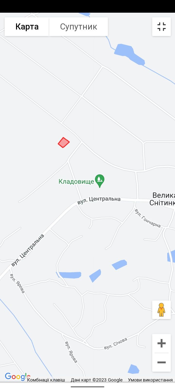 Продаж земельної ділянки 60 км від Київа