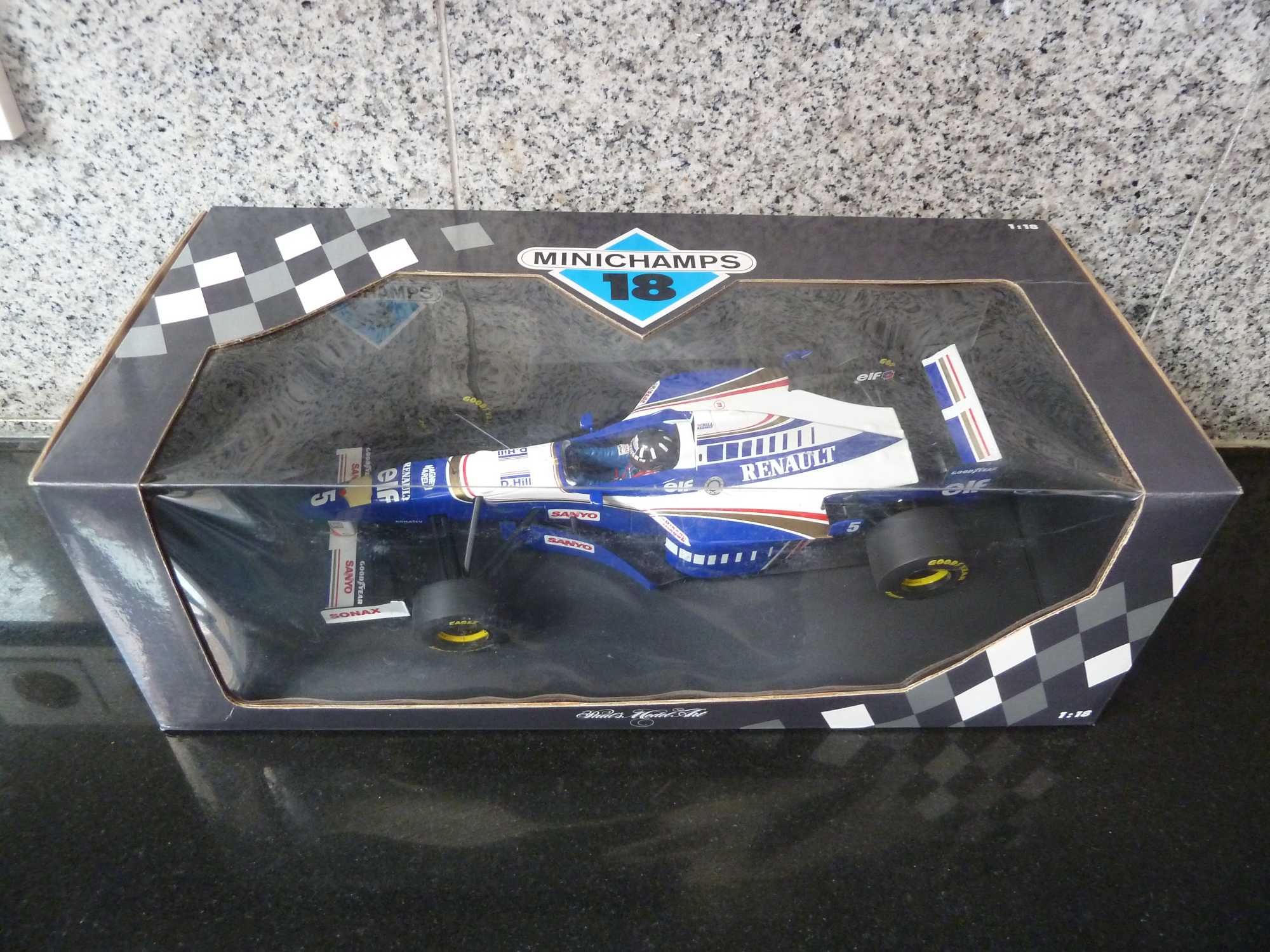1:18 Minichamps, Williams Renault FW18, D. Hill, AutoArt