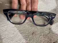 Okulary RayBan kolor niebieski