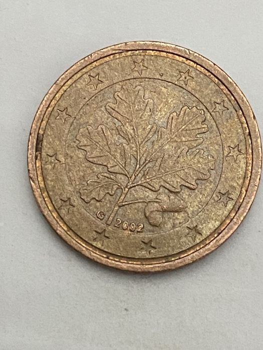 Moeda 2 centimos Alemanha 2002 G