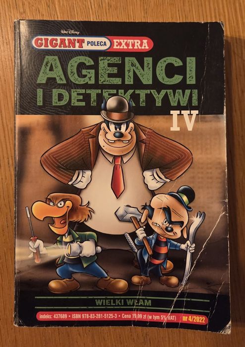 Agenci I detektywi IV 4 komiks gigant