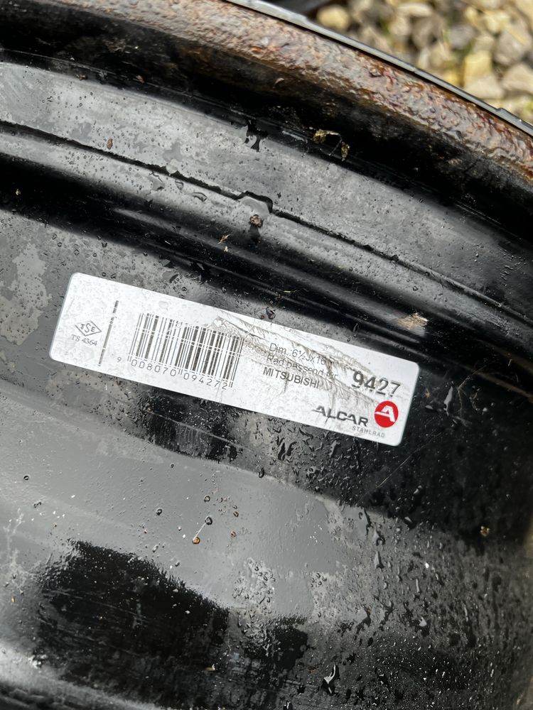 Felgi stalowe 16 cali 5X114,3 6,5J Mitsubishi ASX
