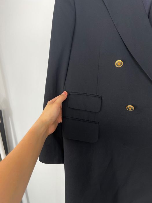 Dwurzędowa Marynarka Loro Piana pure new wool rare