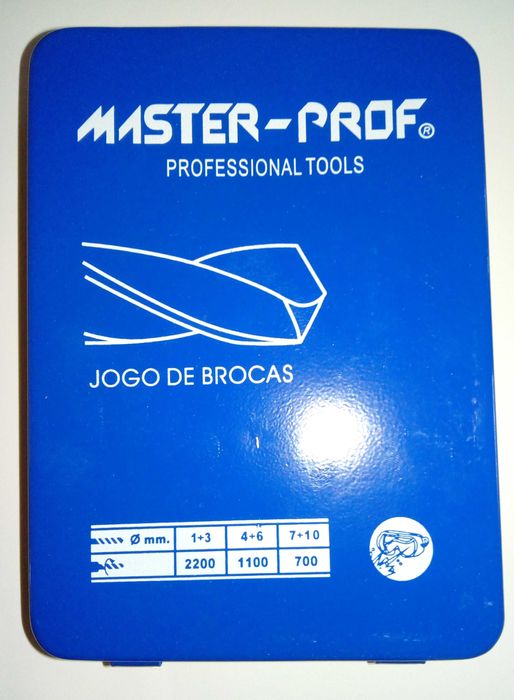 JOGOS DE BROCAS CILÍNDRICAS RECTIFICADAS HSS-G DIN338-135ºSPLIT-POINT.