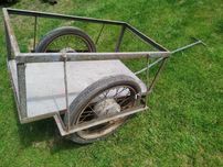 Wózek ogrodowy  metalowy