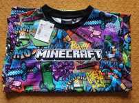 Koszulka T-shirt Minecraft graffiti oryginał 164 cm