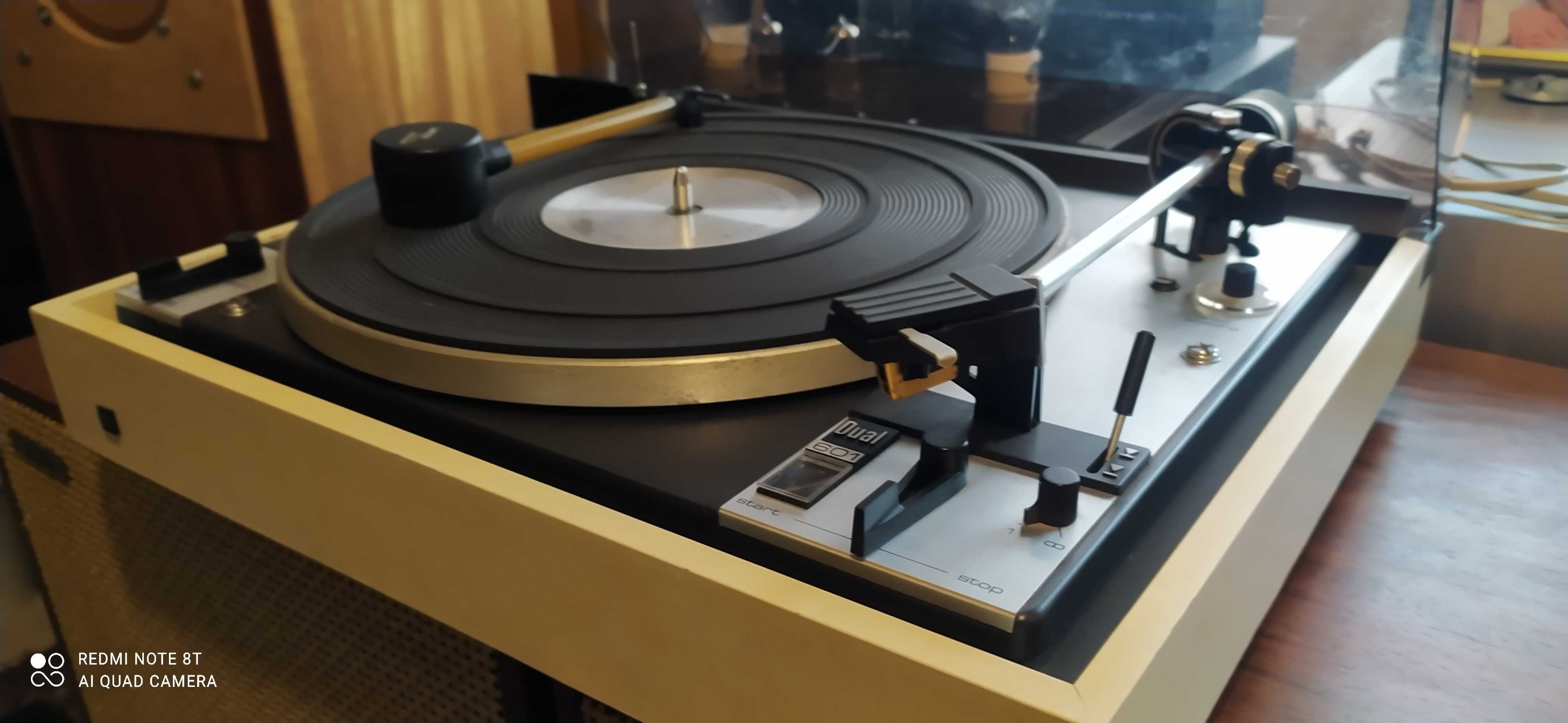 Gramofon Dual 601 Biały Kruk