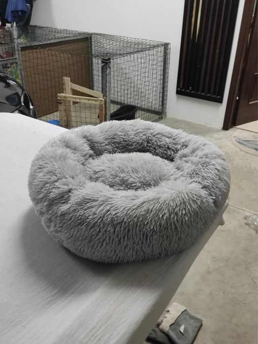 Cama Redonda Felpuda para Cão / Gato