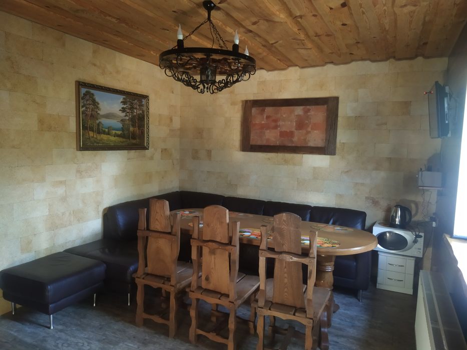 Баня на дровах з басейном